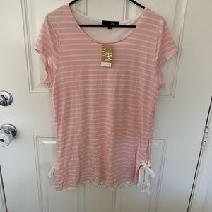 Suzanne Betro Pink Medium Top